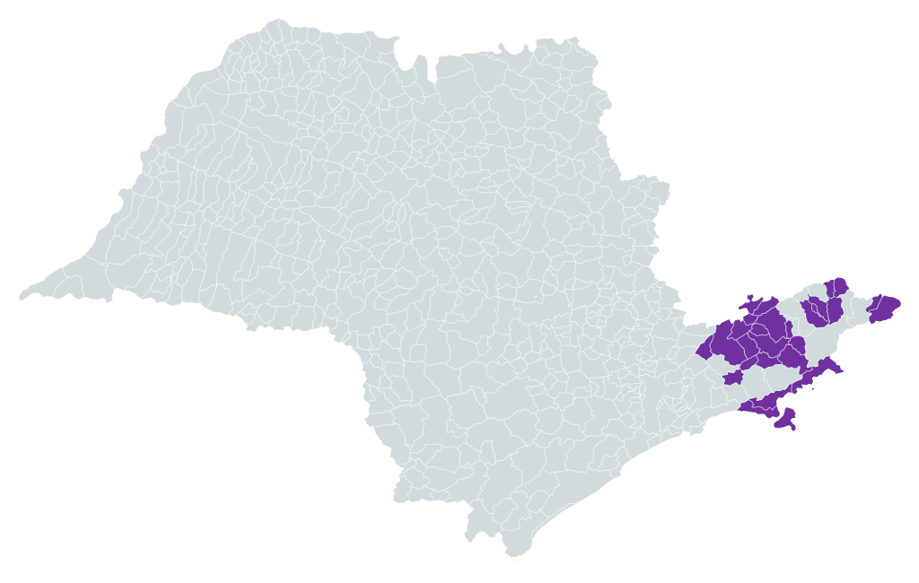 Mapa VPLN